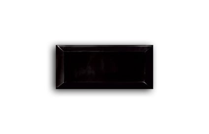 Πλακάκι Metro Bizoute Black 10x20 cm